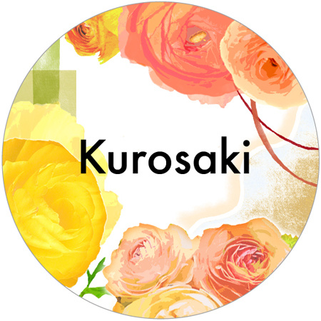 ラナンキュラスの表札