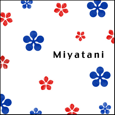小花の表札