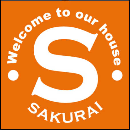 イニシャルの表札