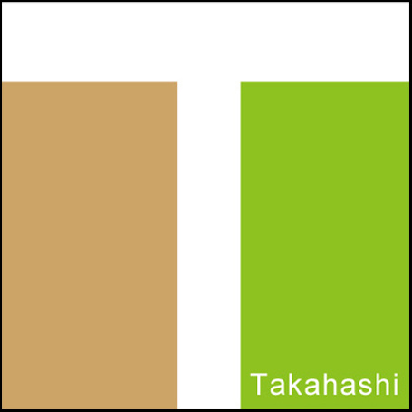 イニシャルの表札