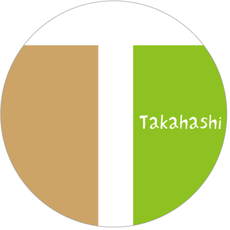 イニシャルの表札