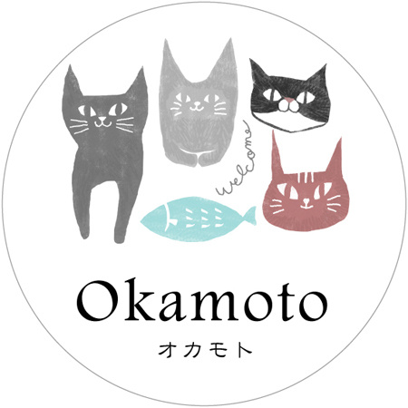 ネコ猫さんの表札