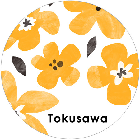 フラワーの表札